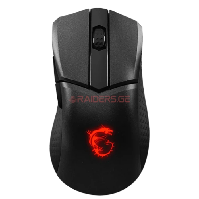 უსადენო გეიმინგ მაუსი დამტენით MSI Clutch GM41 Wireless RGB Mouse, 20,000 DPI