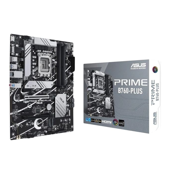 ASUS Prime B760-PLUS Intel B760(13th and 12th Gen) LGA1700 ATX Motherboard PCIe 5.0,DDR5