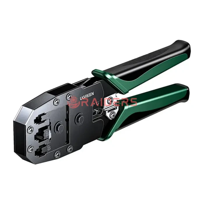 UGREEN NW304 ქსელის კაბელის დასაჭერი (Crimping Tool), შავი/მწვანე