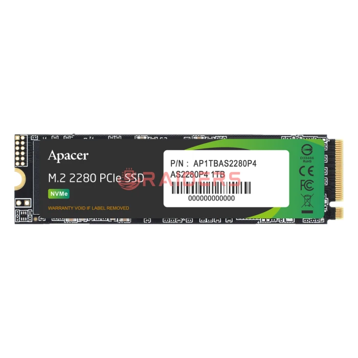 SSD დისკი Apacer AS2280P4 256GB M.2 2280 PCIe NVMe (AP256GAS2280P4)
