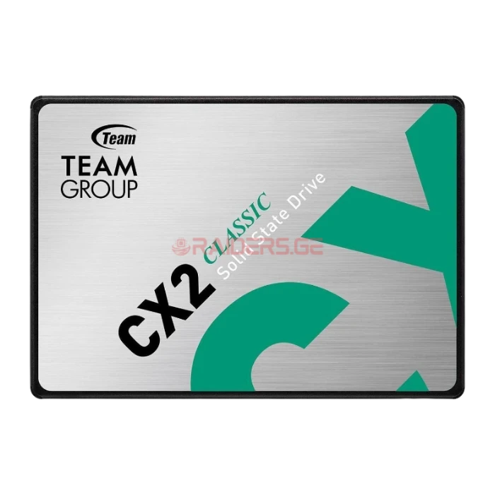SSD დისკი Team Group CX2 2.5" 512GB SATA III 3D NAND Internal Solid State Drive (SSD) T253X6512G0C101