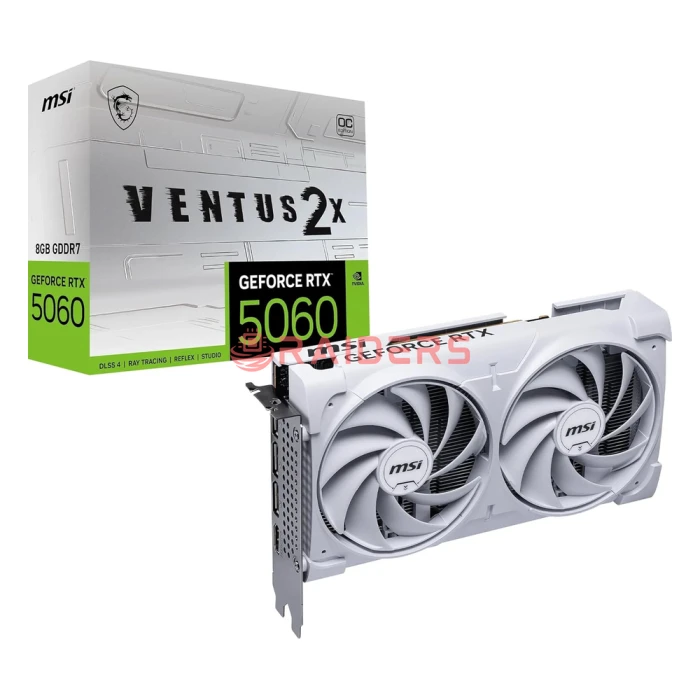 MSI GeForce RTX 5060 8G VENTUS 2X WHITE