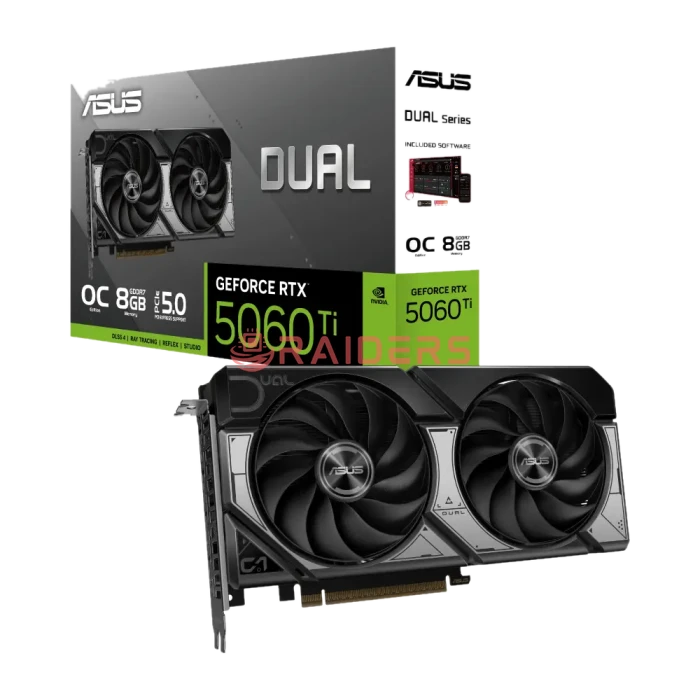 ASUS Dual GeForce RTX 5060 Ti 8GB GDDR7