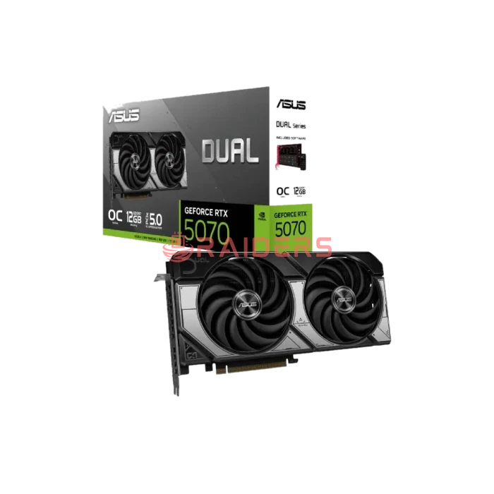ASUS Dual GeForce RTX 5070 12GB GDDR7 OC