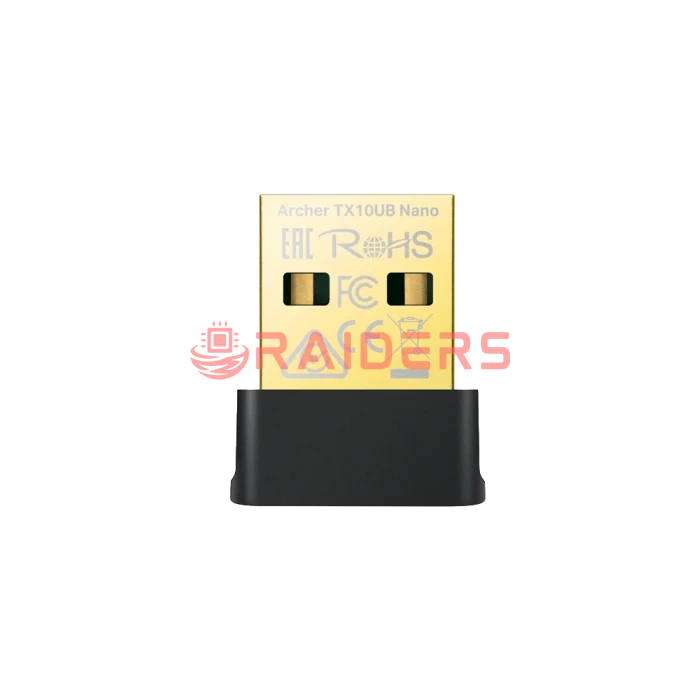 WiFi ადაპტერი TP-Link Archer TX10UB Nano, AX900 Nano Wi-Fi 6 Bluetooth 5.3 USB Adapter