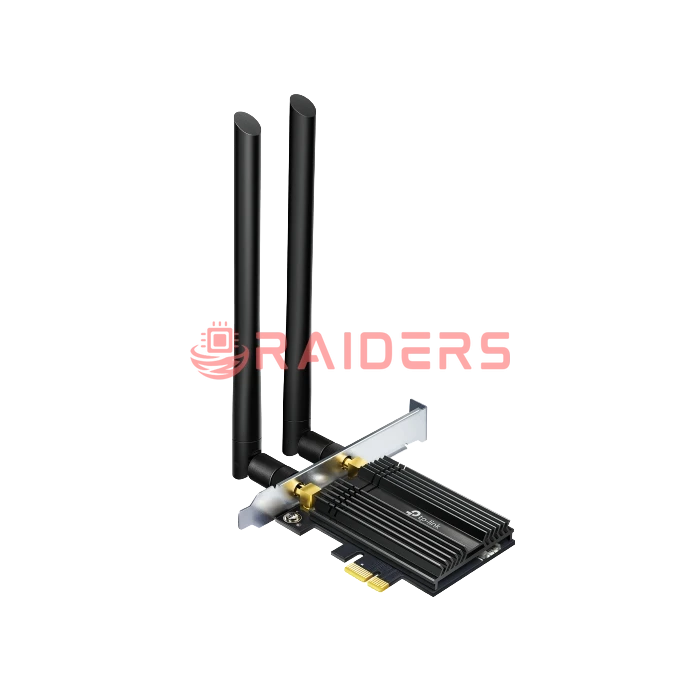 WiFi ადაპტერი TP-Link Archer TX50E, AX3000 Wi-Fi 6 Bluetooth 5.2 PCIe Adapter